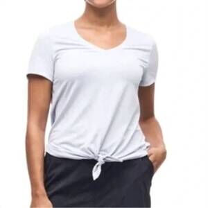 NEW INDYEVA diporto short sleeve tee in fresh blue